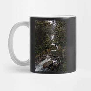 Cascade Waterfall on Milford Track New Zealand Mug